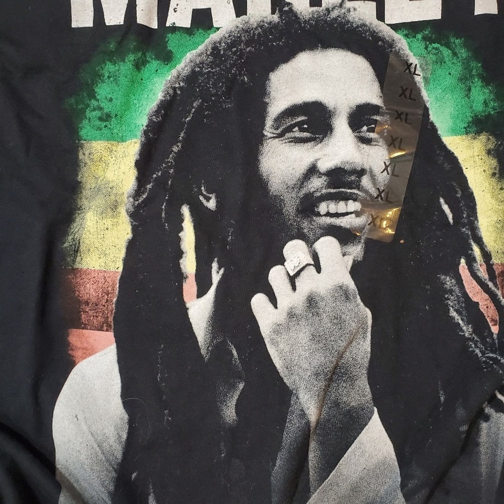 Bob Marley One Love Graphic T-Shirt Size XL - Picture 2 of 4